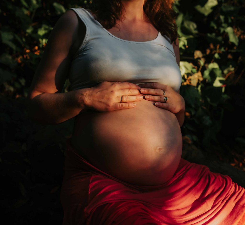pregnant belly